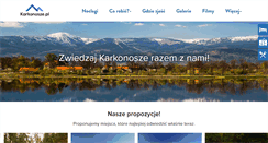 Desktop Screenshot of karkonosze.pl